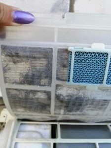 puhastamata tolmufiltrid